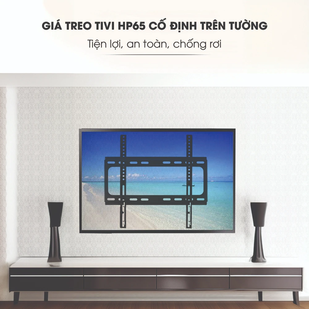 Giá Treo Tivi Phẳng Sát Tường HP65 40-65 inch - ảnh 7