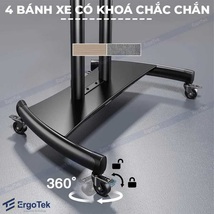 Giá Treo Tivi Di Động Ergotek E1355 (32-70 inch) - ảnh 5