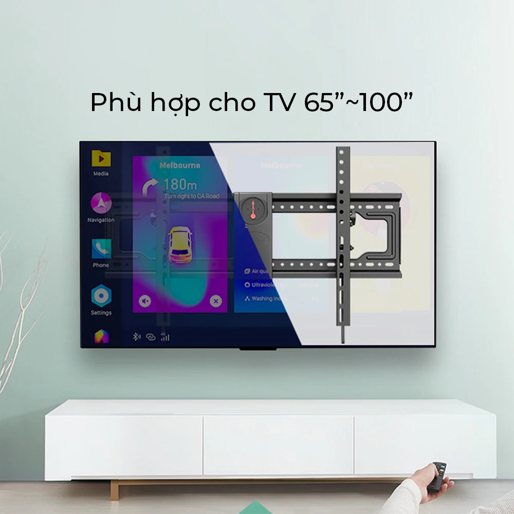Giá Treo Tivi Nghiêng Gật Gù NB-DF90T 60-100 inch - ảnh 2