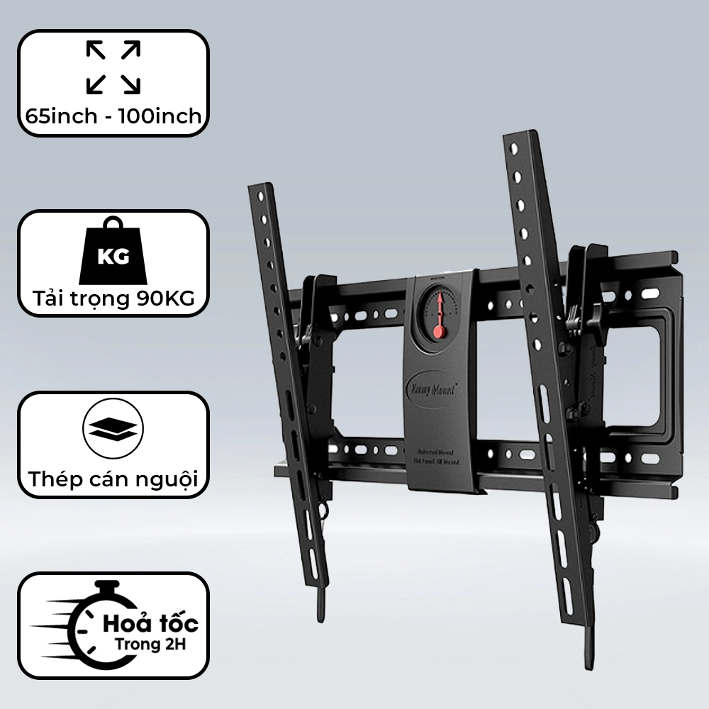 Giá Treo Tivi Nghiêng Gật Gù NB-DF90T 60-100 inch