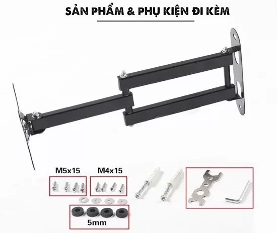 Giá Treo X100 Xoay Cho Màn Hình 17-30 inch - ảnh 4