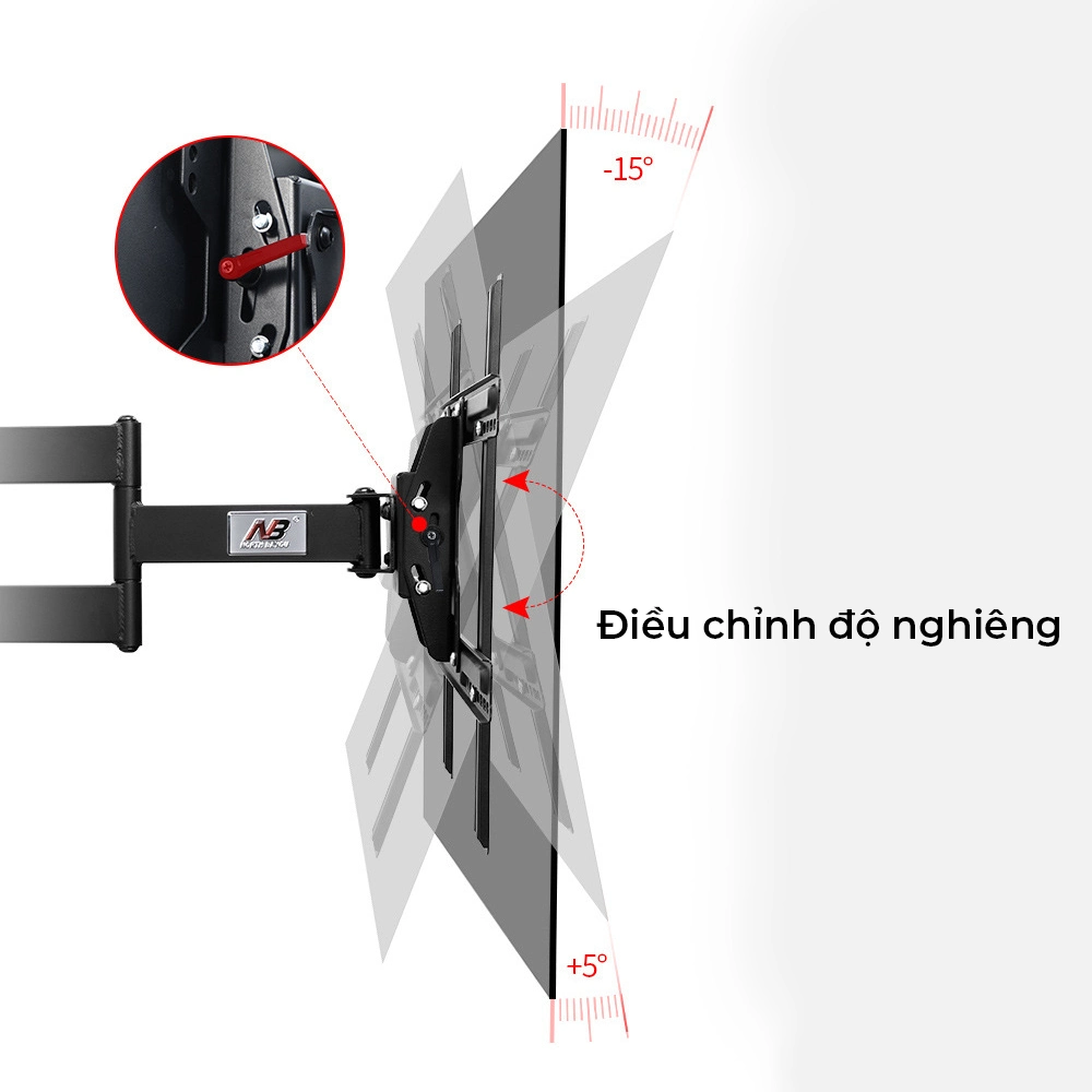 Giá Treo Tivi Xoay NB SP2 40-80 inch - ảnh 9