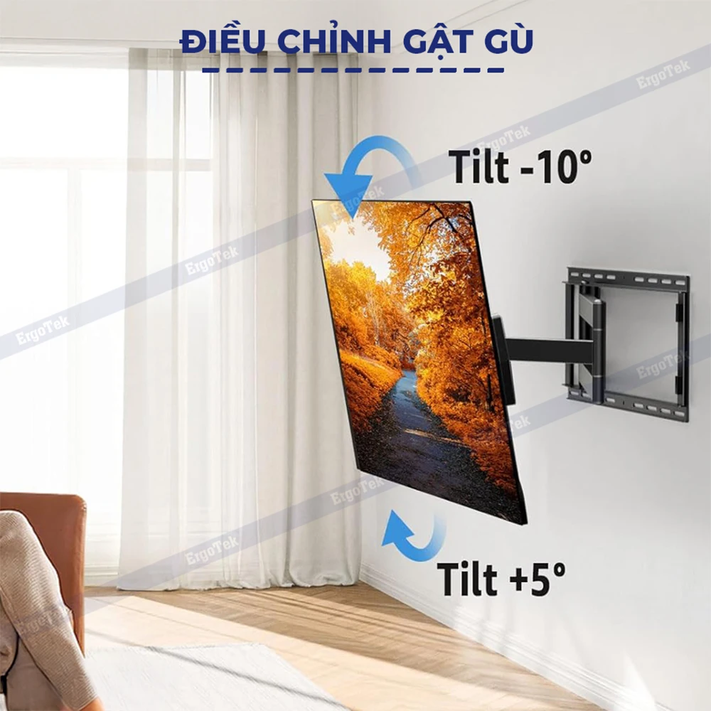Giá Treo Tivi Xoay Vuông Góc Ergotek E900 47-90 inch