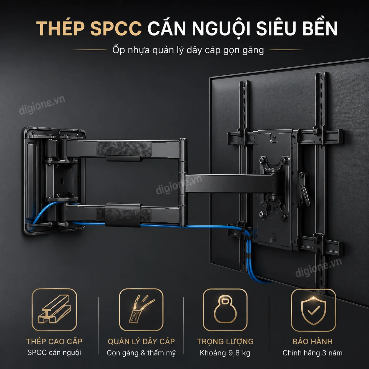 Giá Treo Tivi Xoay NB SP2 65-85 inch - ảnh 6