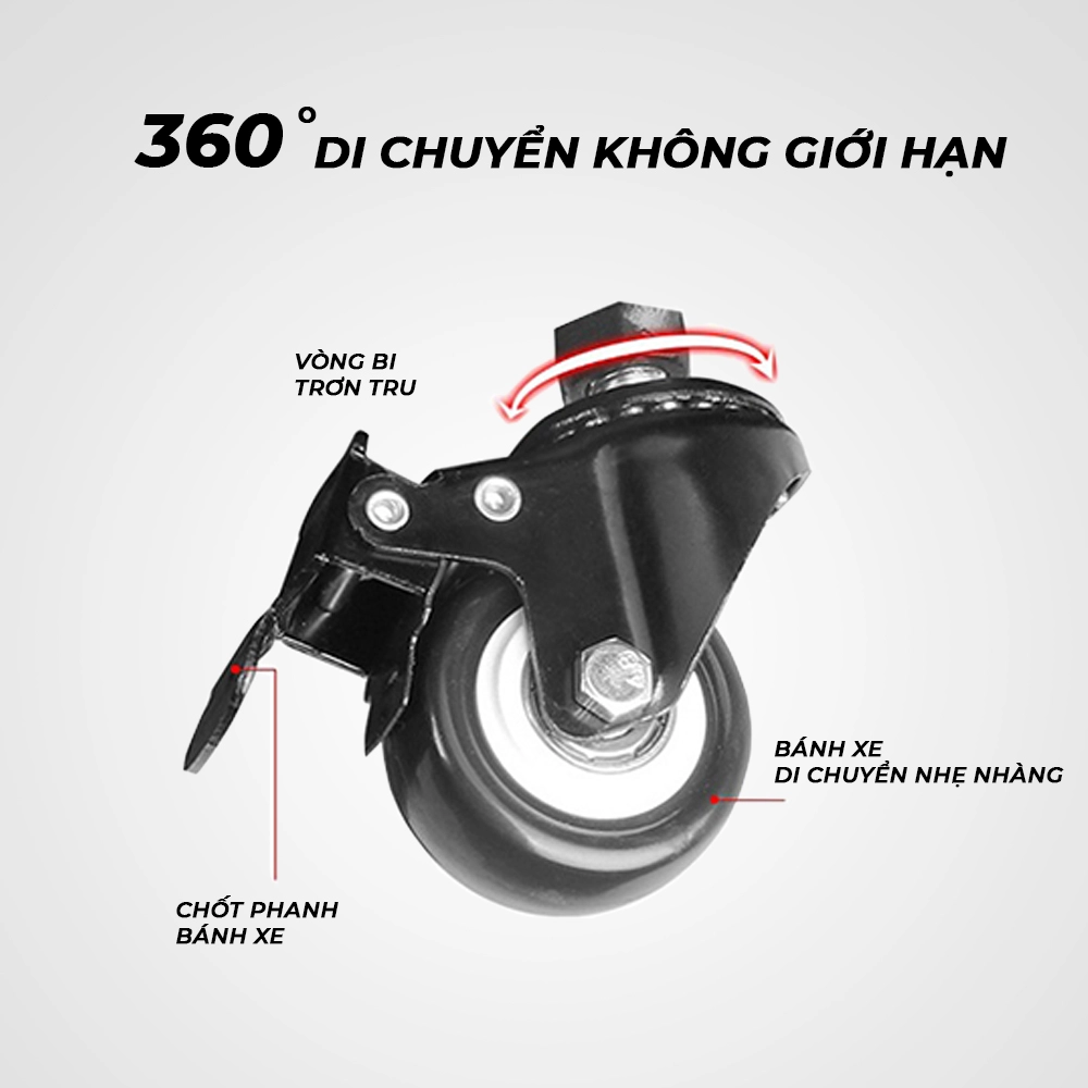 Giá Treo 2 Tivi Di Động Kaloc AF200 32-65 inch - ảnh 4