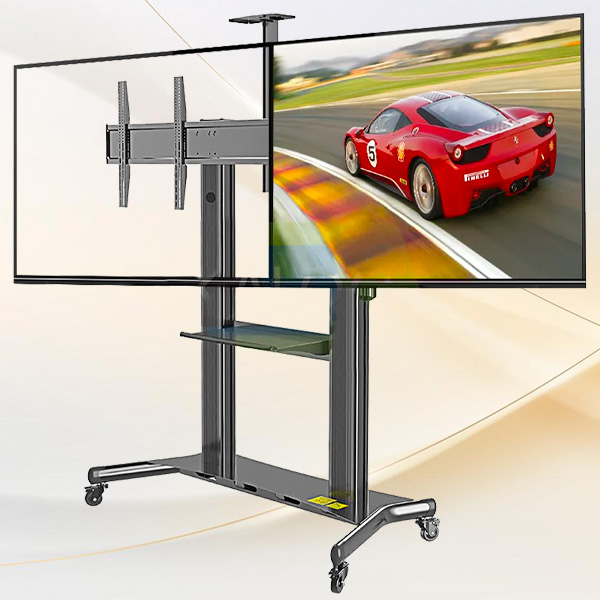 Giá Treo 2 Tivi Di Động Kaloc AF200 32-65 inch - ảnh 2