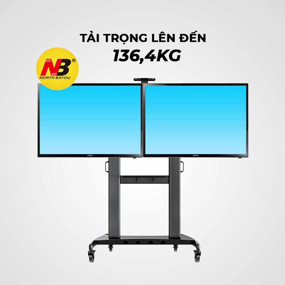 Giá Treo 2 Tivi Di Động Kaloc AF200 32-65 inch - ảnh 9