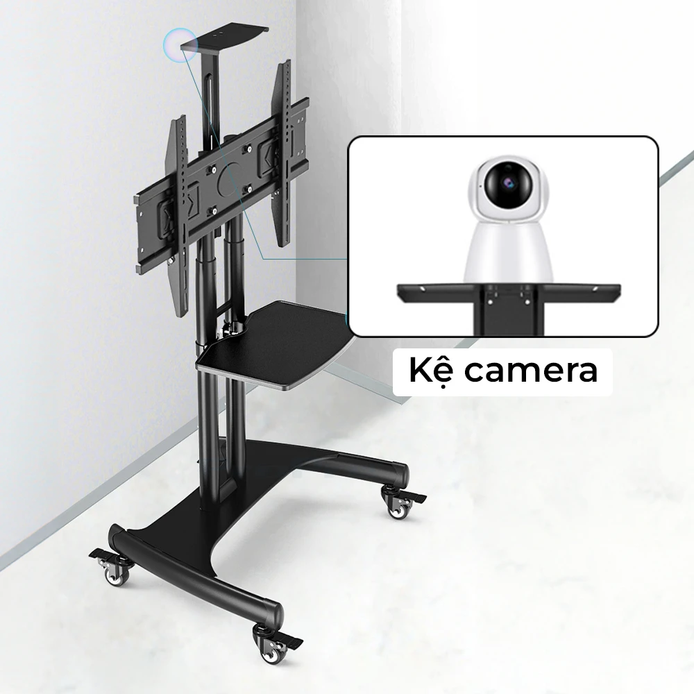 Giá Treo Tivi Di Động Nhập Khẩu Ava1500 32-75 inch - Không Khay Camera