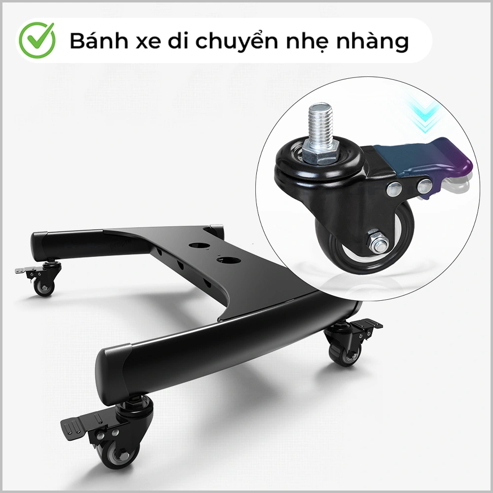 Giá Treo Tivi Di Động Nhập Khẩu Ava1500 32-75 inch - Không Khay Camera - ảnh 3