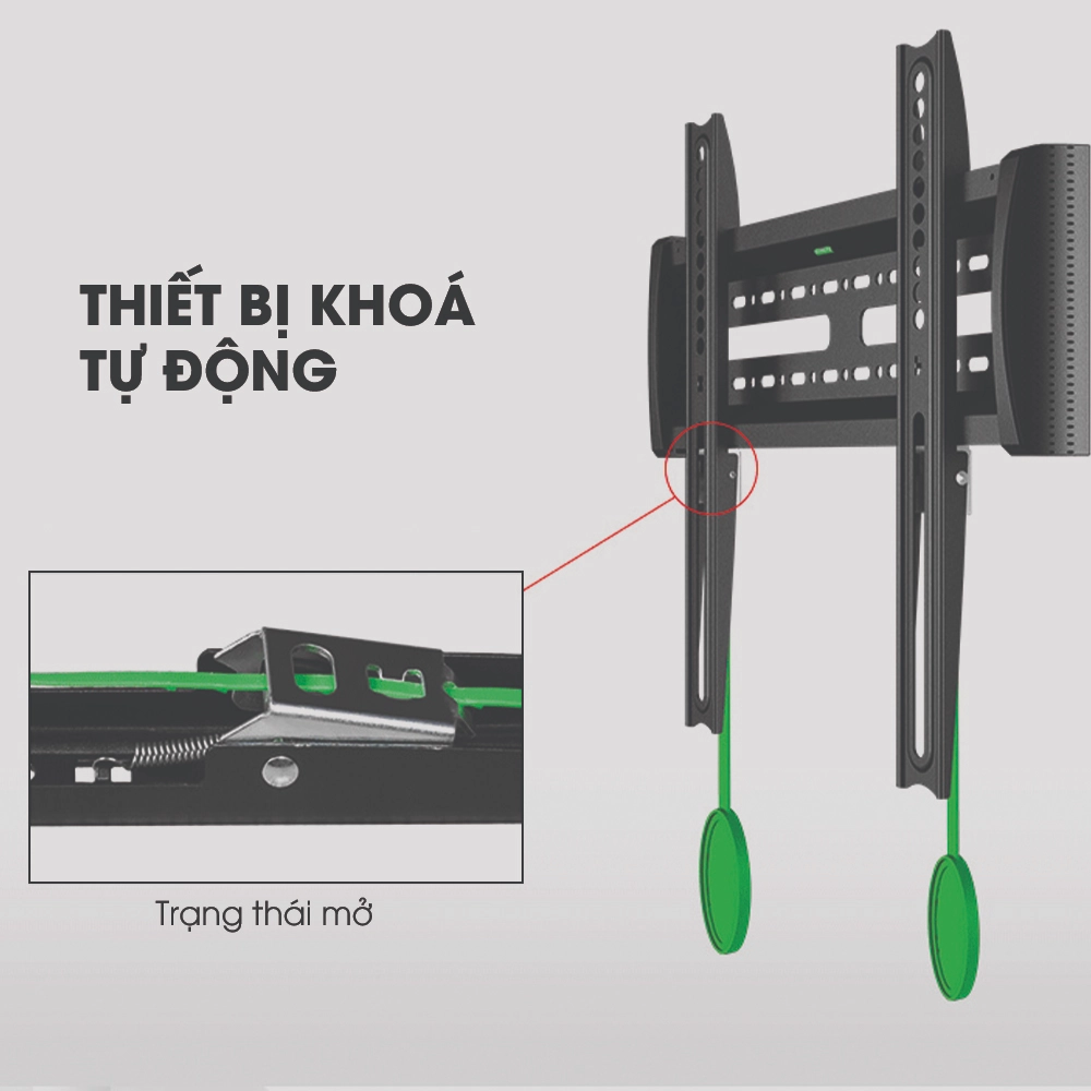 Giá Treo Tivi C3F 32-75 inch (E93) Phẳng Tường - ảnh 8