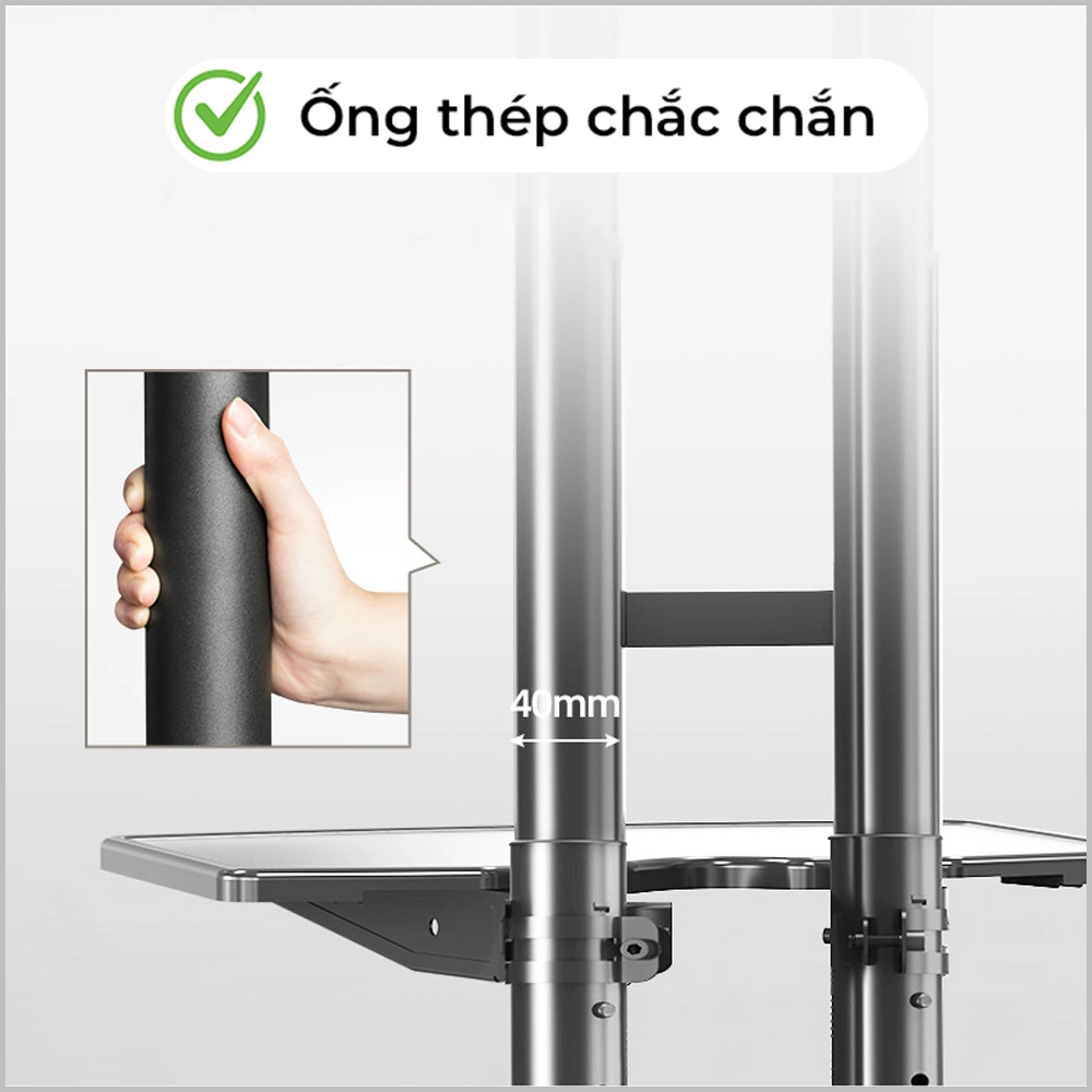 Giá Treo Tivi Di Động NB AVA1500-60-1P - ảnh 7