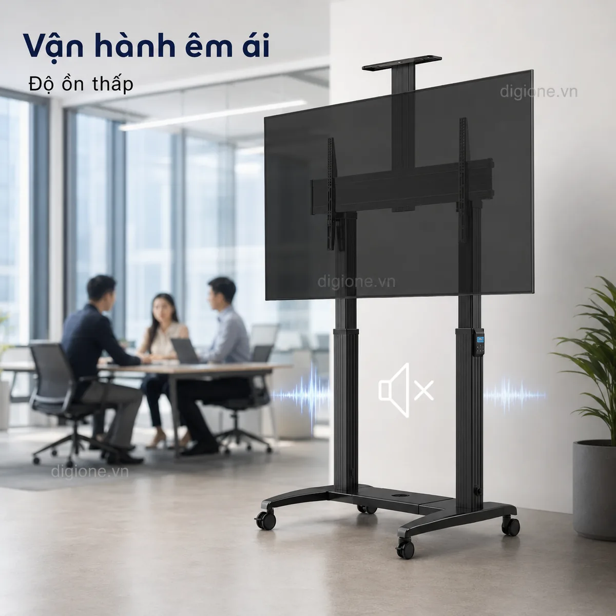 Giá Treo Tivi Di Động North Bayou NB T100 - 2 Motor TV 75-120 inch - ảnh 8