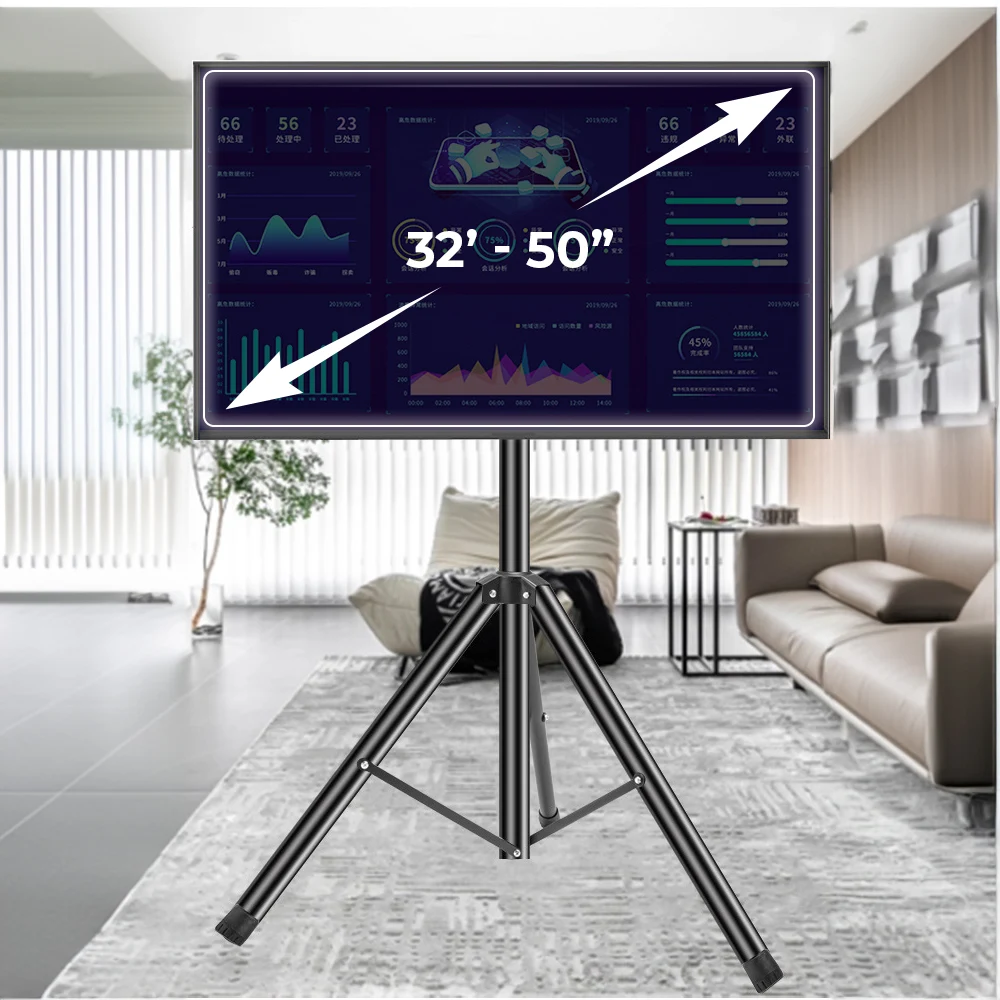 Giá Treo Tivi 3 Chân Di Động 32-50 inch - ảnh 3