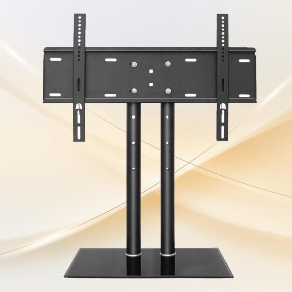 Giá Đỡ Tivi Để Bàn 37-75 inch - Kính Cường Lực (2 Cột)