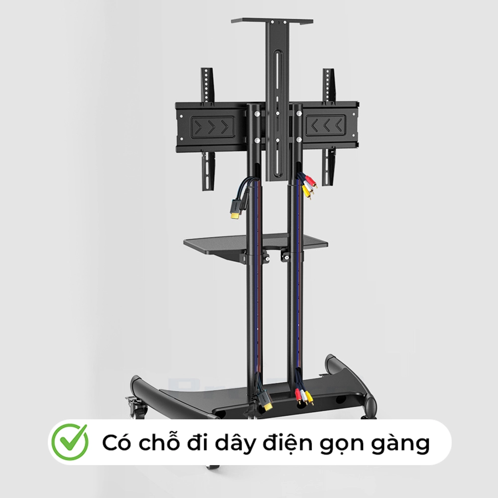 Giá Treo Tivi Di Động Nhập Khẩu Ava1500 32-75 inch Có Khay Đựng Camera - ảnh 2