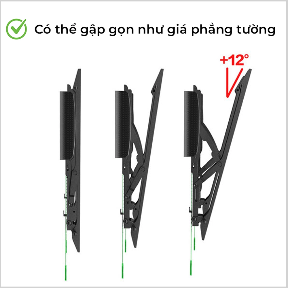 Giá Treo Tivi Nghiêng Gật Gù NB-C2T 32-55 inch - ảnh 6