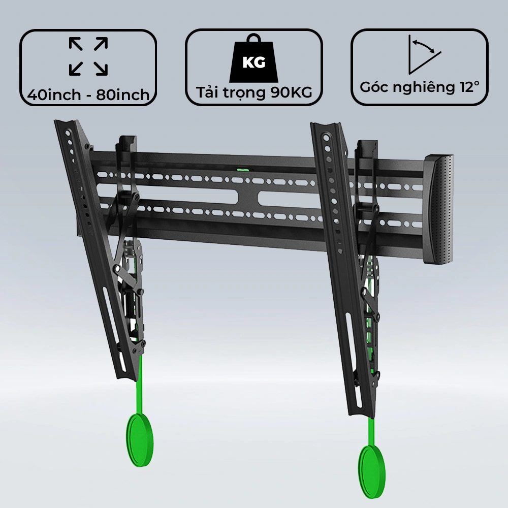Giá Treo Tivi Nghiêng Gật Gù NB-C2T 32-55 inch - ảnh 2