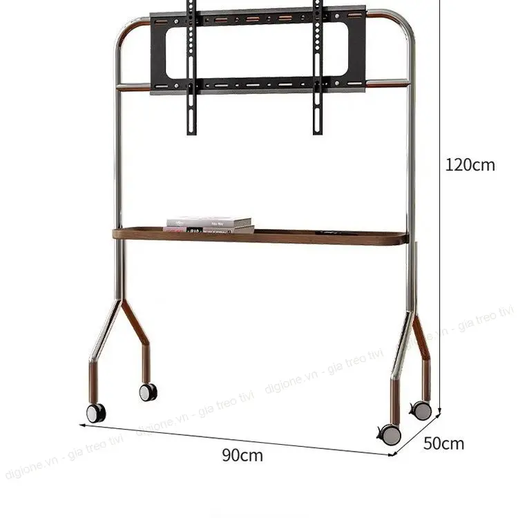 Giá Treo Tivi Di Động 4 Chân 32-65 inch (Inox Nhập Khẩu) - ảnh 7