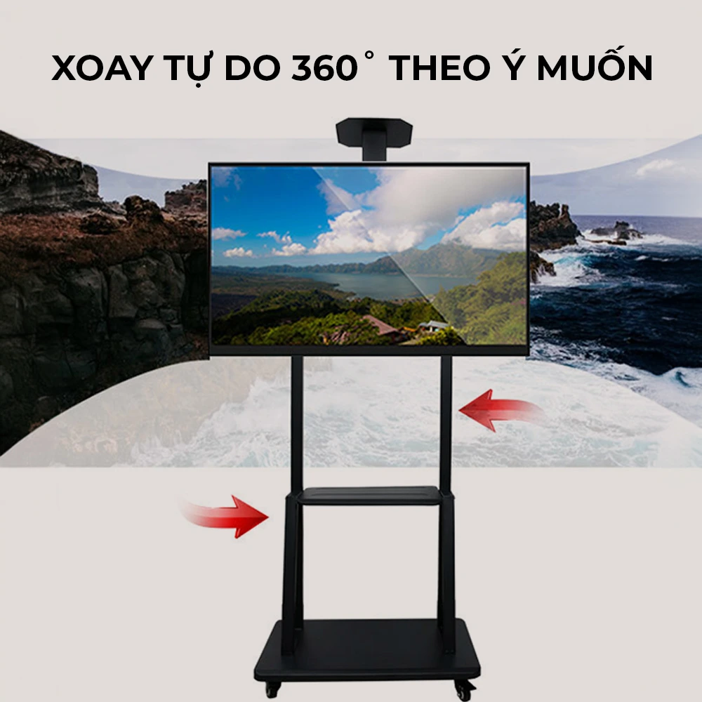 Giá Treo Tivi Di Động MK75 60-100 inch - ảnh 2