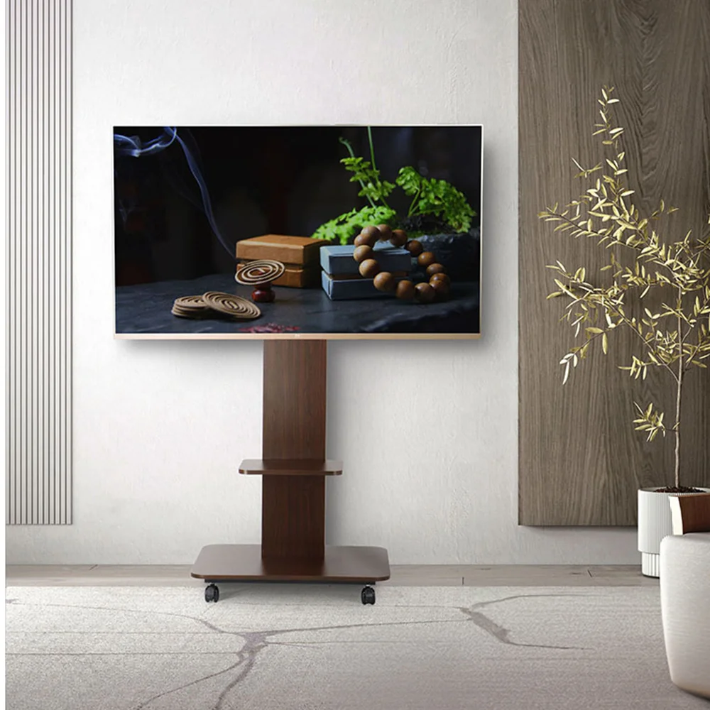 Kệ Treo Tivi Di Động Gỗ Y01 40-70 inch