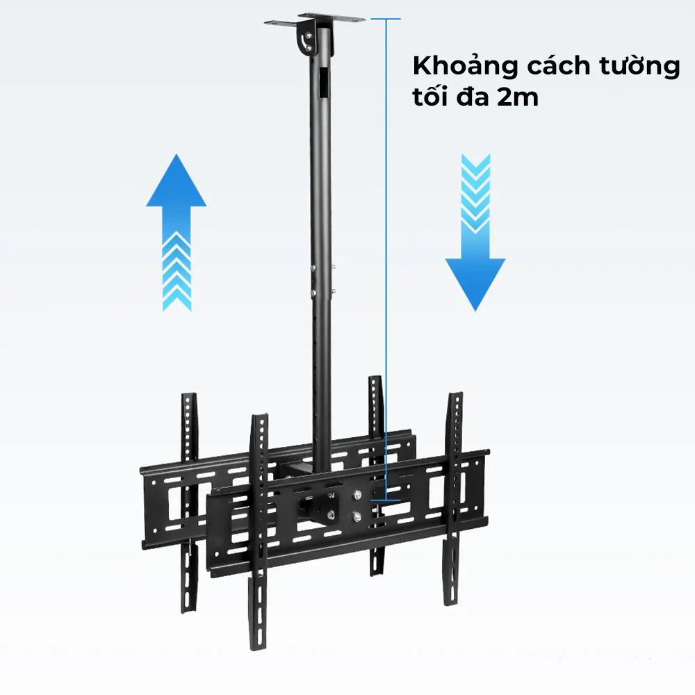 Giá Treo Tivi Thả Trần 2 Màn Hình Gật Gù 32-60 inch - ảnh 5