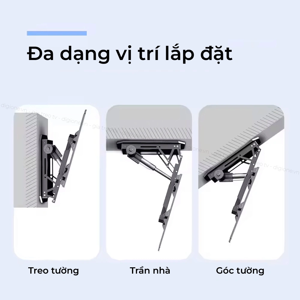 Giá Treo Tivi Thả Trần Có Điều Khiển 32-70 inch - ảnh 4