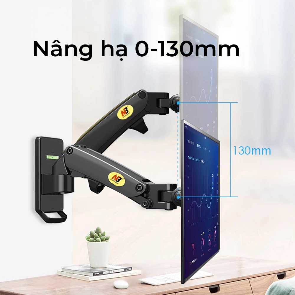 Giá Treo Màn Hình Xoay Đa Hướng NB-F120 (17-29 inch) - ảnh 4