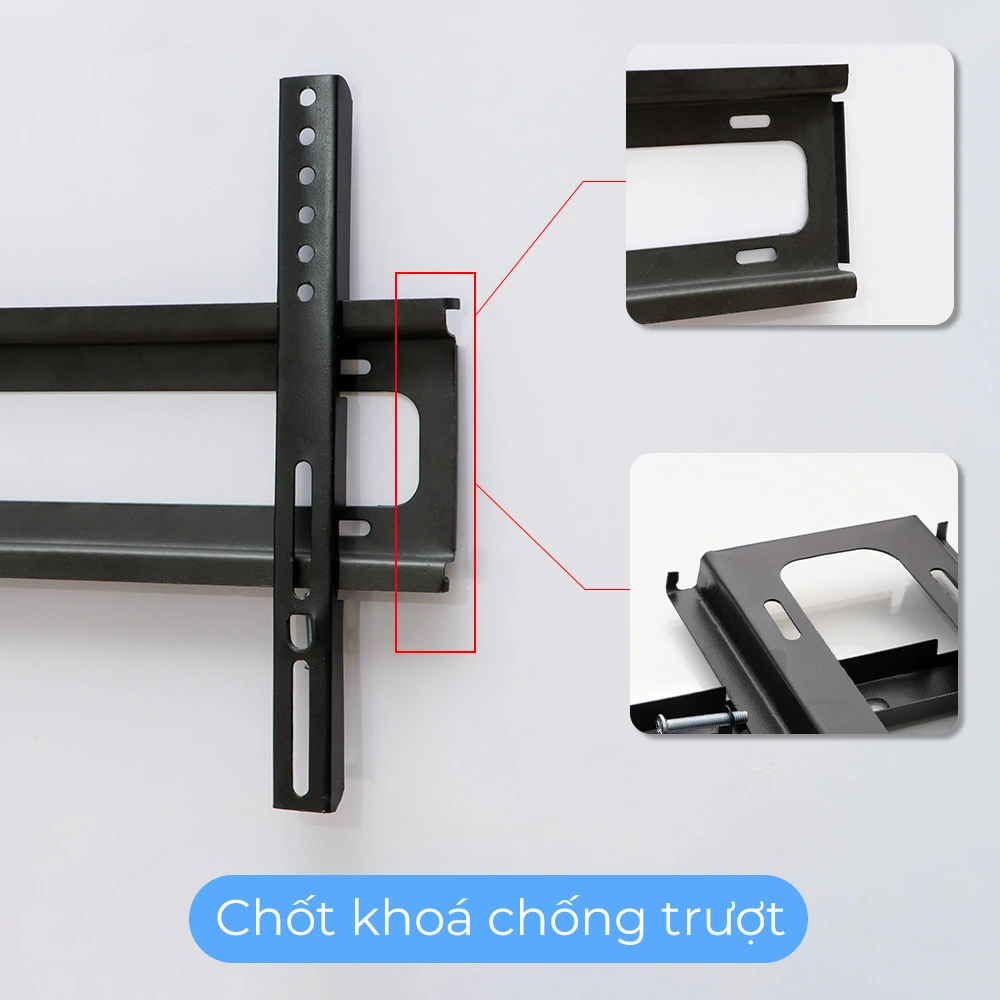 Giá Treo Tivi Thẳng Sát Tường DK50 32-55 inch - ảnh 3