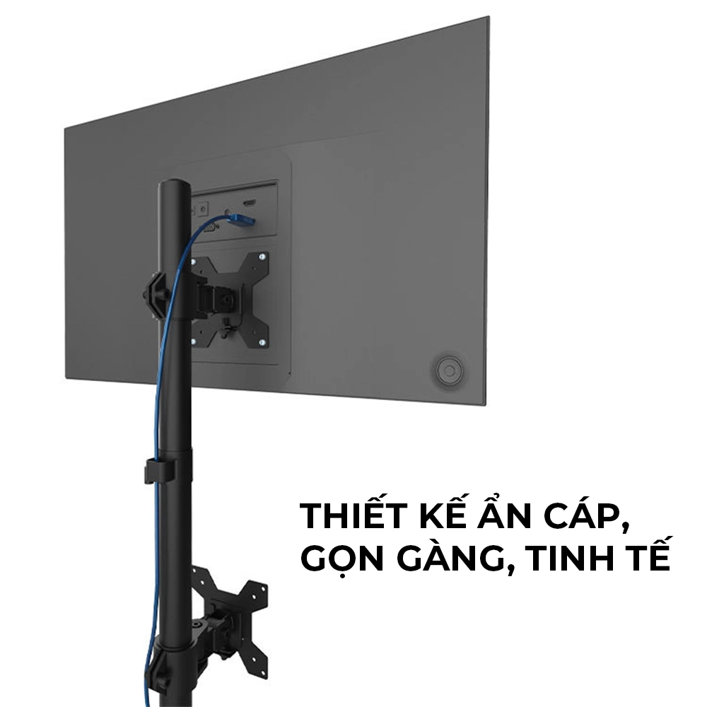 Giá Treo Màn Hình Để Bàn M073 (17-27 inch) - ảnh 5