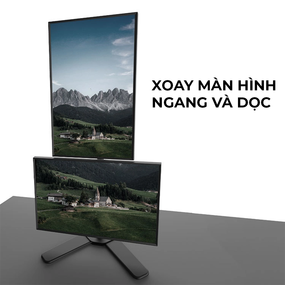Giá Treo Màn Hình Để Bàn M073 (17-27 inch) - ảnh 3